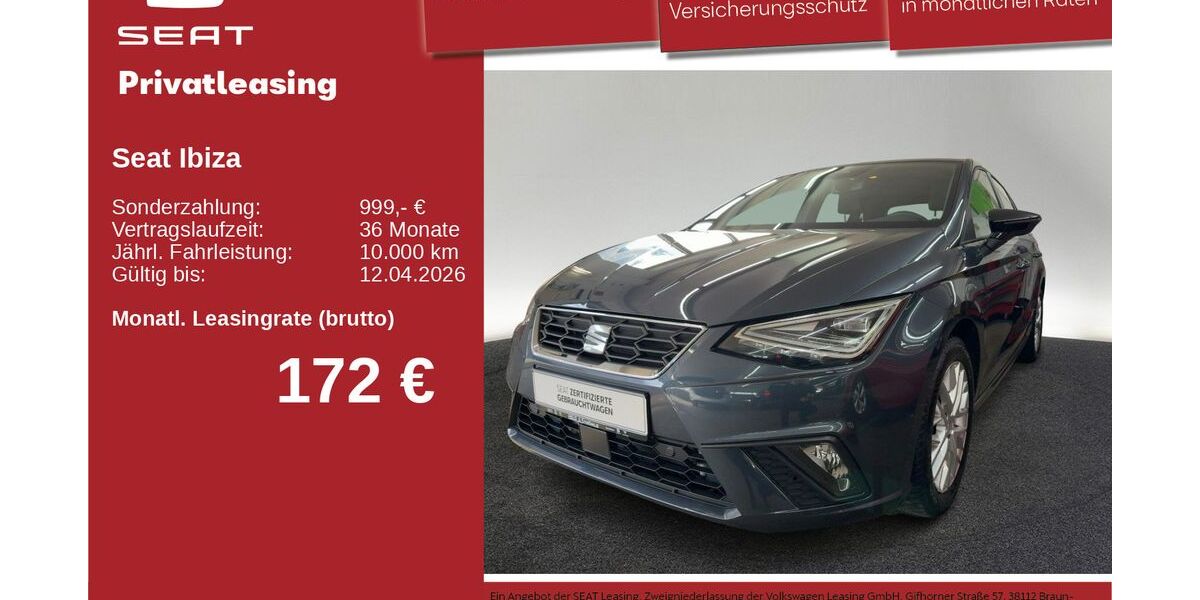 Seat Ibiza 27.676 km 22.960 &euro; Neu-Ulm 89231