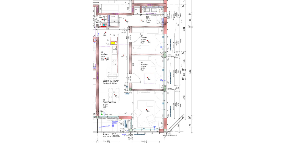 Etagenwohnung Langenau Langenau - 3 Zimmer, 92 m&sup2;, 460.300&euro; | Angebot:25862576