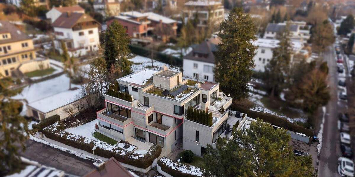 Etagenwohnung Ulm Mitte - 4 Zimmer, 128 m&sup2;, 860.000&euro; | Angebot:25687042