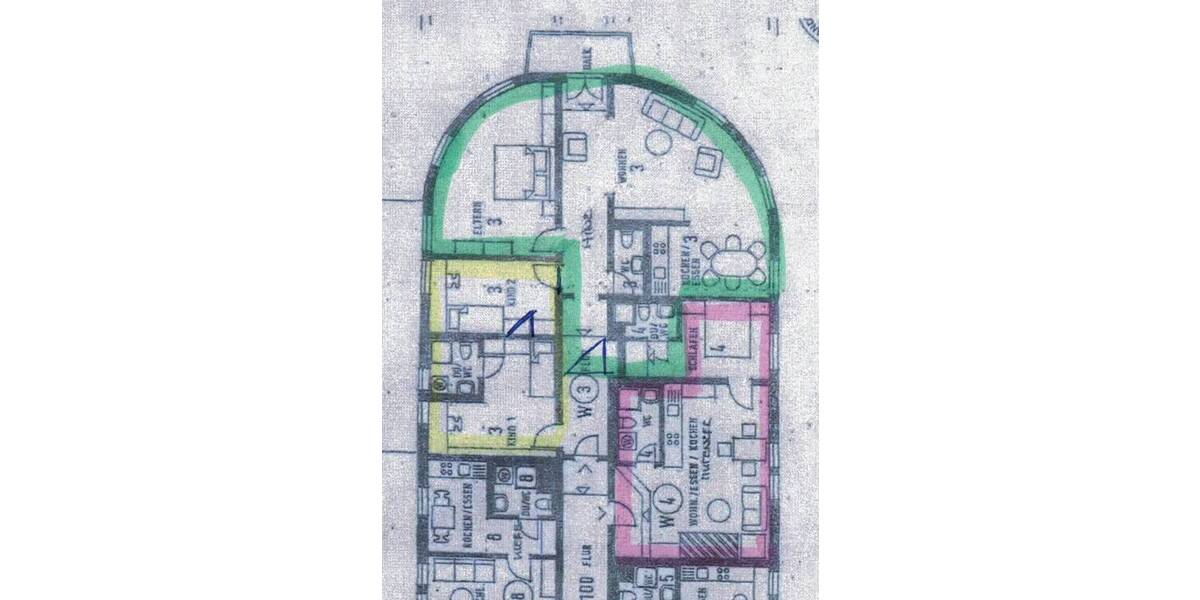 Etagenwohnung Herrlingen Herrlingen - 2 Zimmer, 80 m&sup2;, 800&euro; | Angebot:25698079