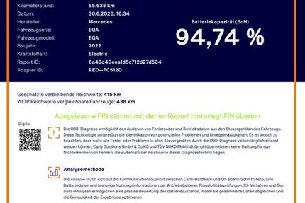 Mercedes-Benz EQA 55.635 km 32.800 &euro; Geislingen/ Steige 73312