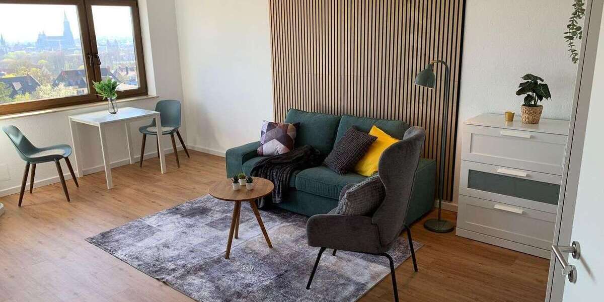 Etagenwohnung Ulm Obertalfingen - 1.5 Zimmer, 41 m&sup2;, 800&euro; | Angebot:26124931
