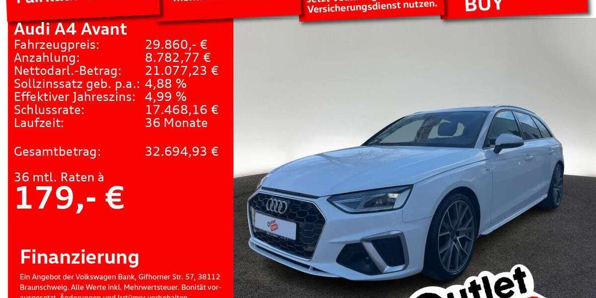 Audi A4 68.128 km 29.860 &euro; Senden 89250