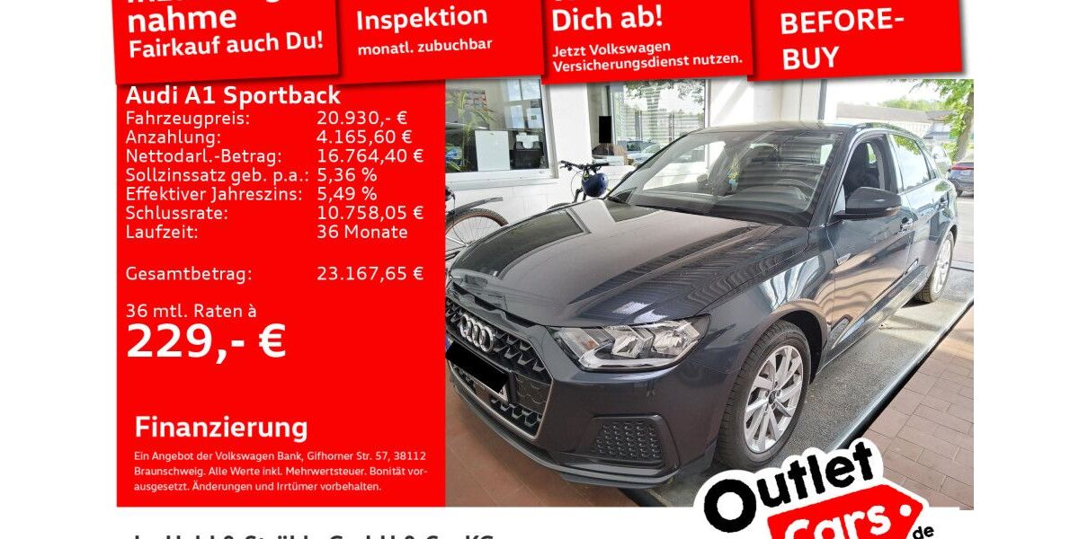 Audi A1 30.647 km 20.930 &euro; Senden 89250