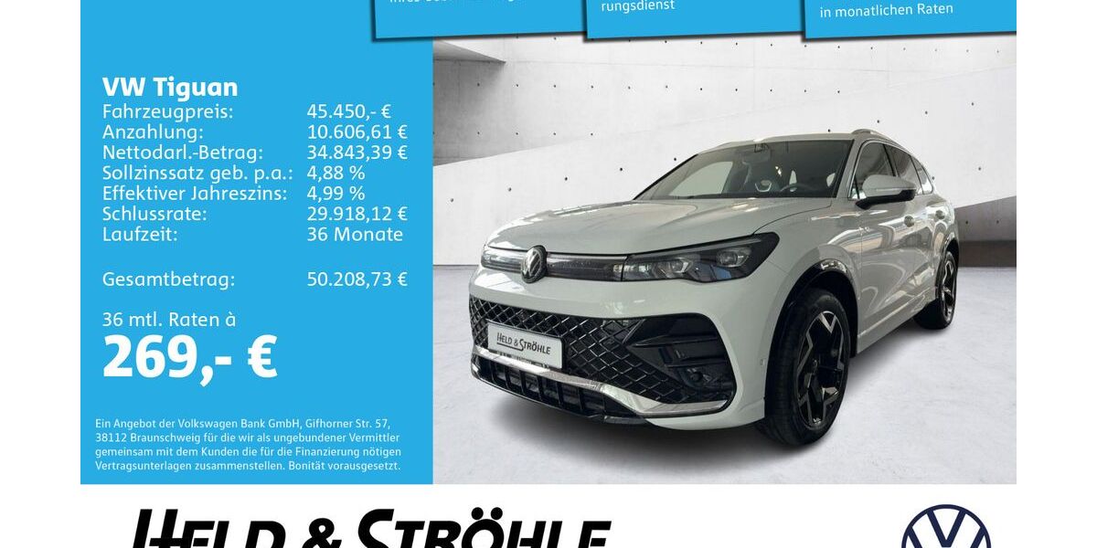 VW Tiguan 14.001 km 43.850 &euro; Neu-Ulm 89231