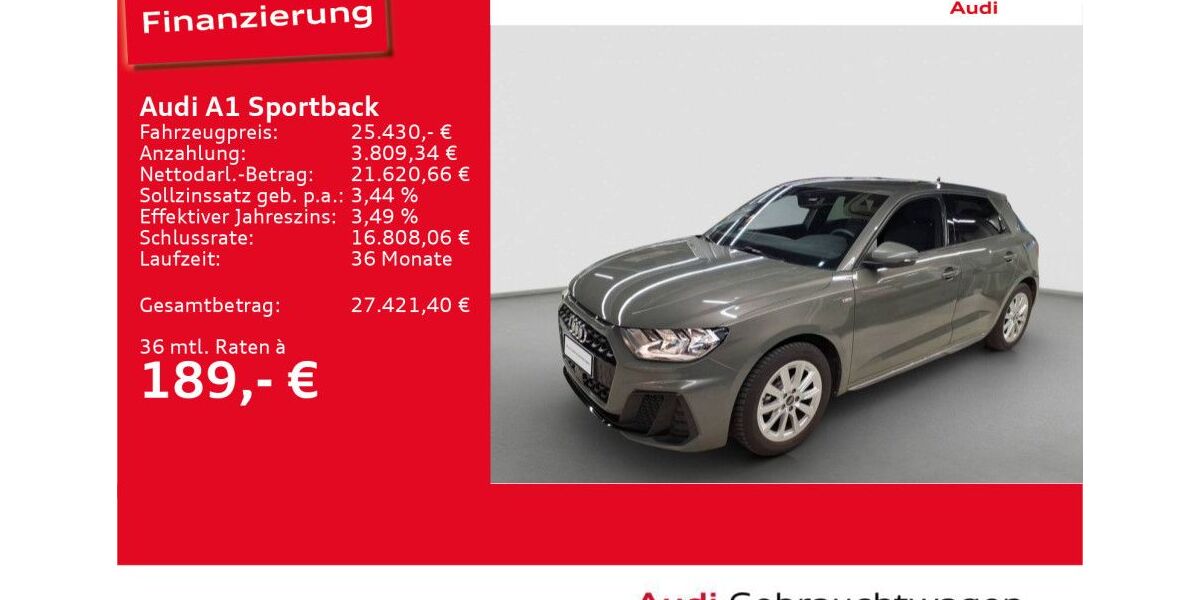 Audi A1 4.688 km 25.430 &euro; Ulm 89073