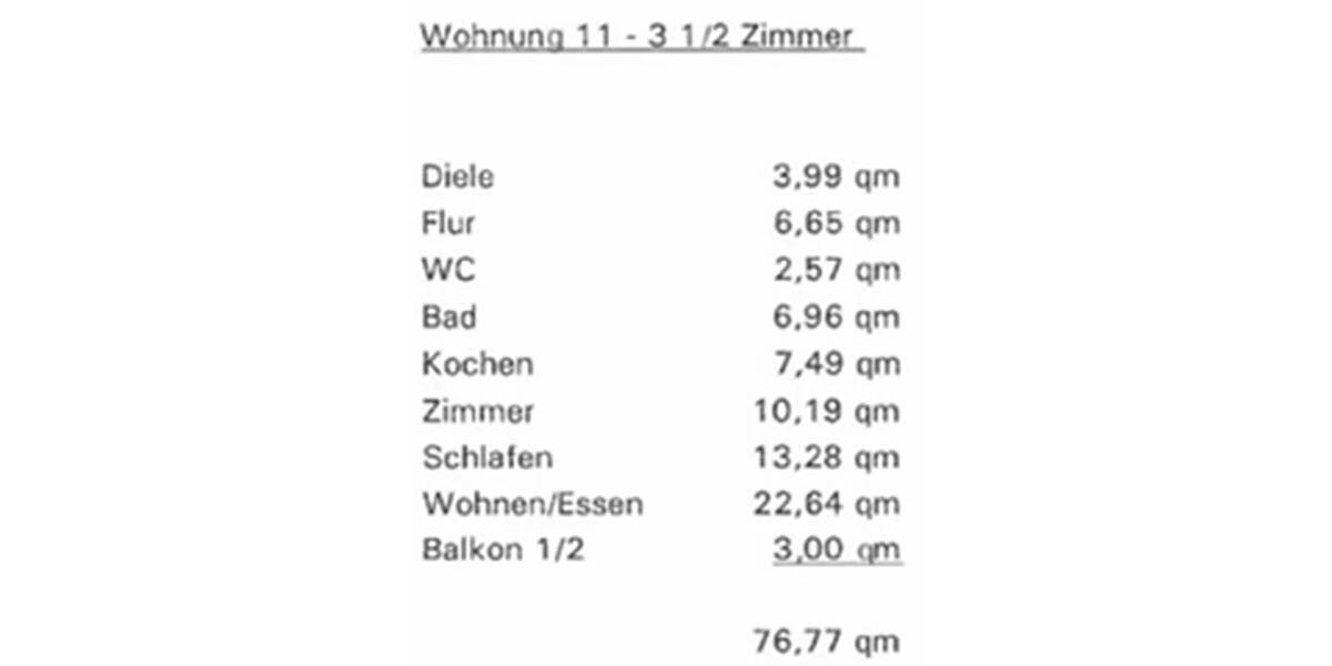 Etagenwohnung Ulm Eselsberg - 3 Zimmer, 77 m&sup2;, 375.000&euro; | Angebot:26787469
