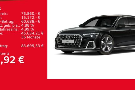Audi A8 28.646 km 74.990 &euro; Ulm 89073