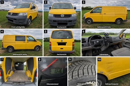 VW T5 Transporter 132.500 km 6.299 &euro; Blaustein 89134