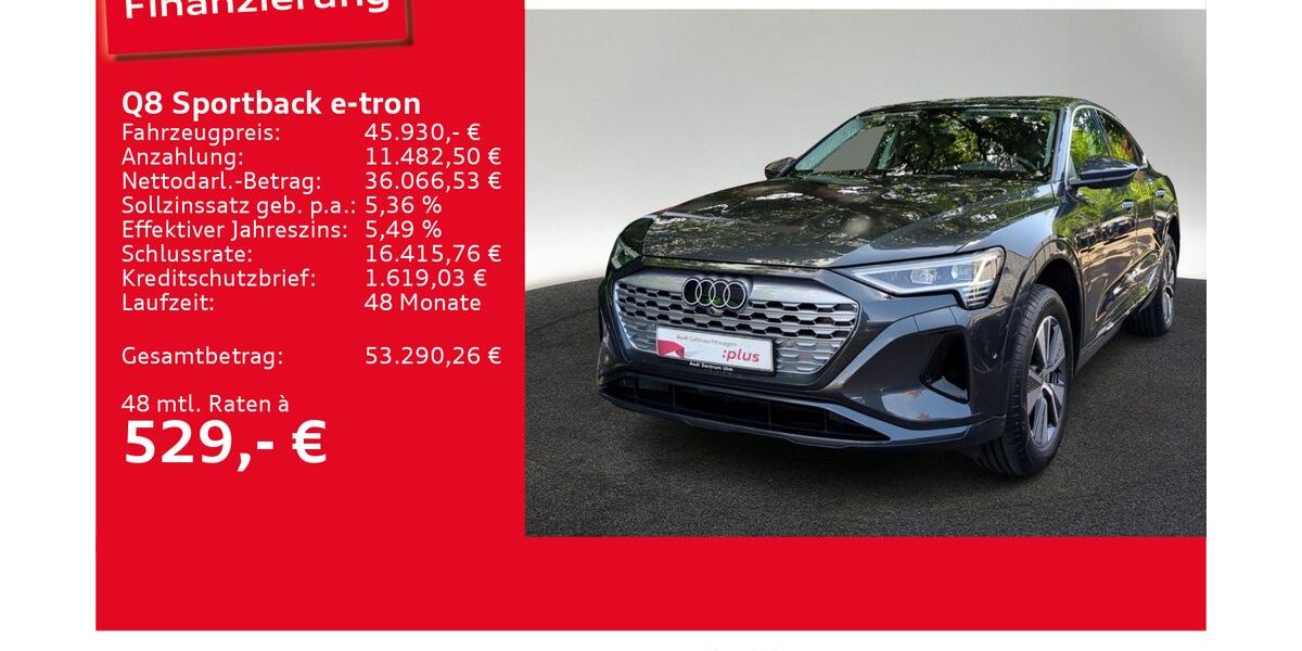 Audi Q8 e-tron 44.659 km 45.460 &euro; Ulm 89073