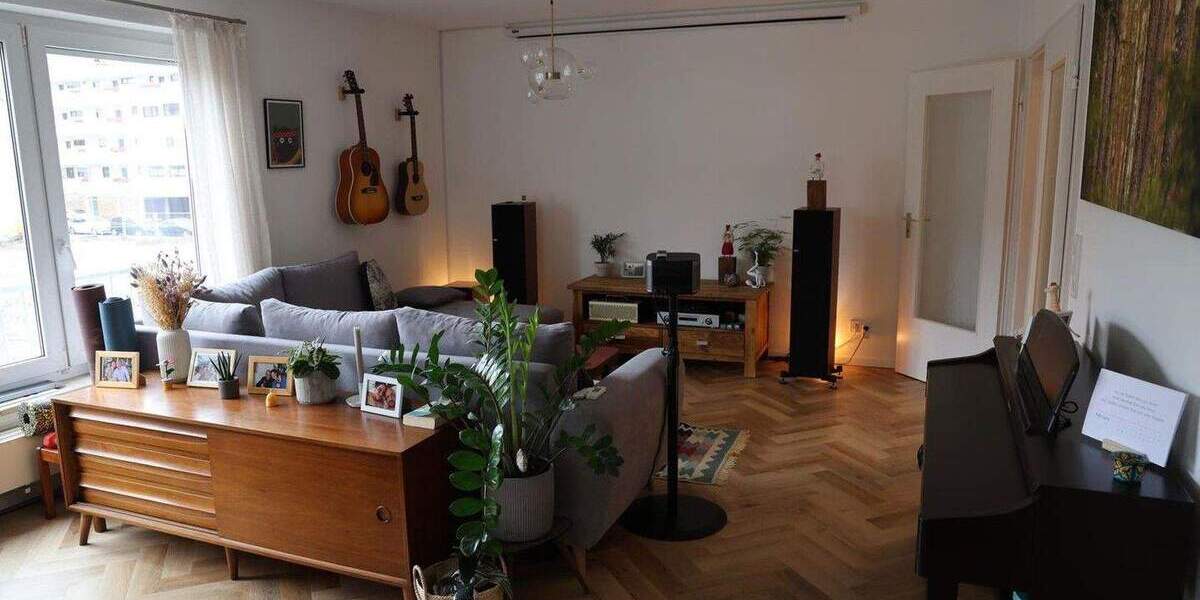 Etagenwohnung Neu-Ulm Stadtmitte - 3 Zimmer, 80 m&sup2;, 399.000&euro; | Angebot:25845516