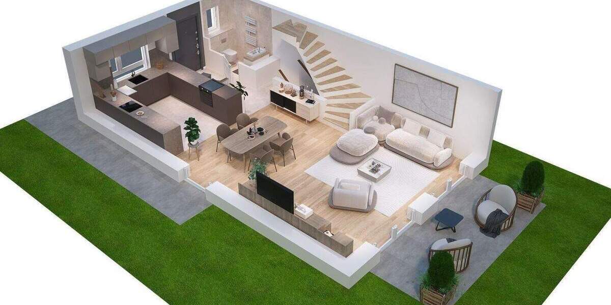 Reihenmittelhaus Ulm Donaustetten - 5 Zimmer, 124 m&sup2;, 530.000&euro; | Angebot:26672694