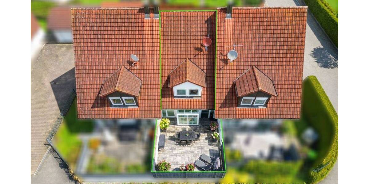 Reihenmittelhaus Balzheim Unterbalzheim - 4 Zimmer, 107 m&sup2;, 428.000&euro; | Angebot:26220037