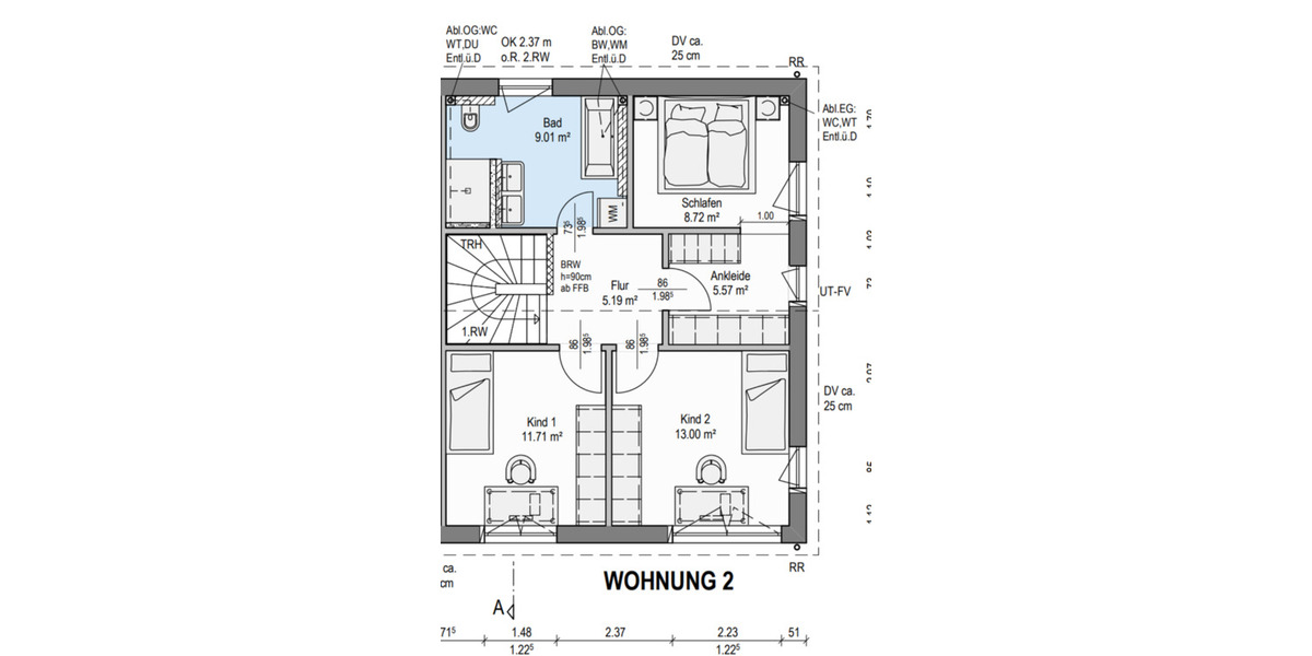 Doppelhaushälfte Lonsee - 4.5 Zimmer, 111 m&sup2;, 1.500&euro; | Angebot:25792357