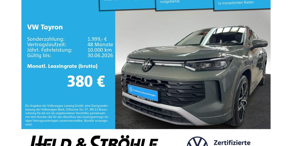 VW Tayron 10.887 km 38.390 &euro; Neu-Ulm 89231