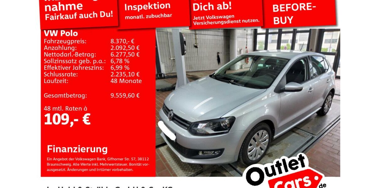 VW Polo 31.381 km 8.370 &euro; Senden 89250
