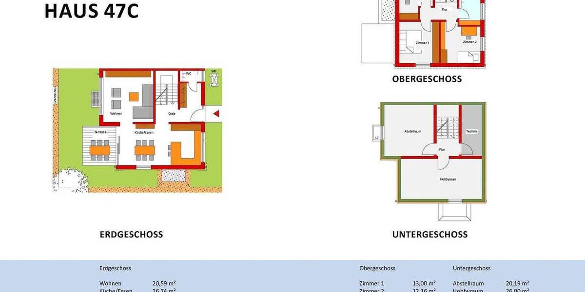 Doppelhaushälfte Weissenhorn-Attenhofen Attenhofen - 5 Zimmer, 134 m&sup2;, 673.000&euro; | Angebot:25927876