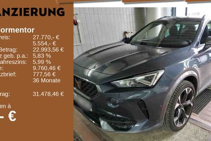 Cupra Formentor 19.174 km 27.770 &euro; Neu-Ulm 89231