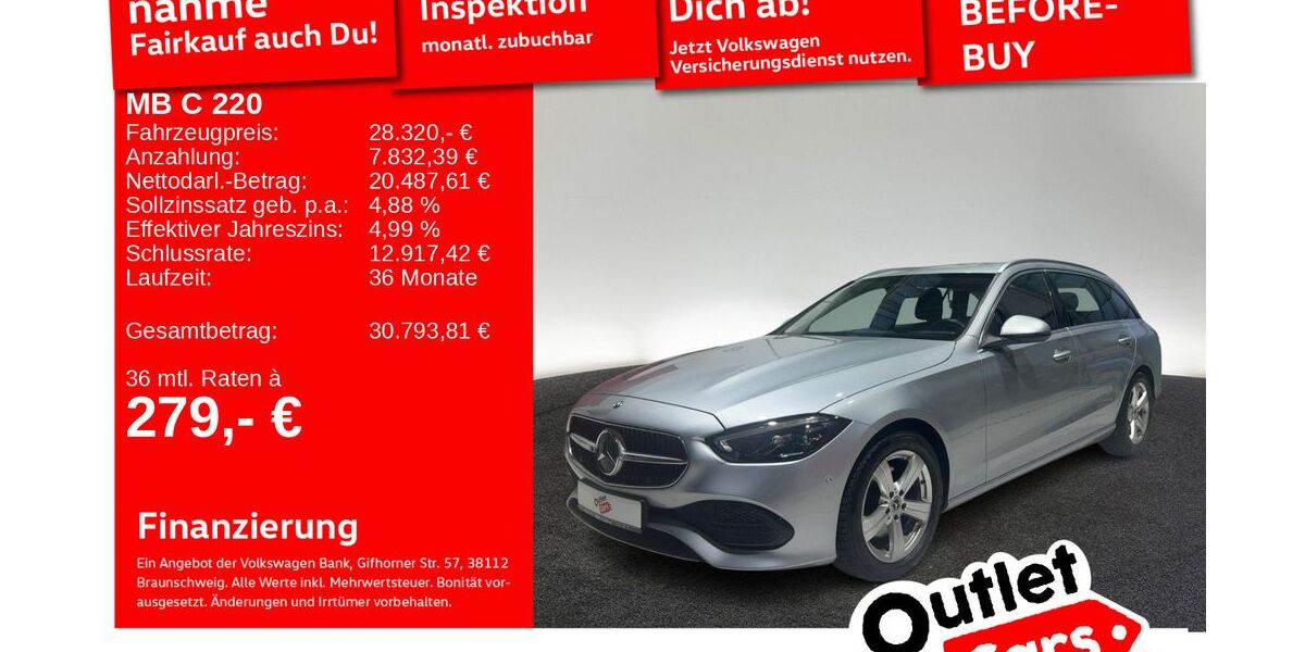 Mercedes-Benz C 220 64.572 km 26.520 &euro; Senden 89250