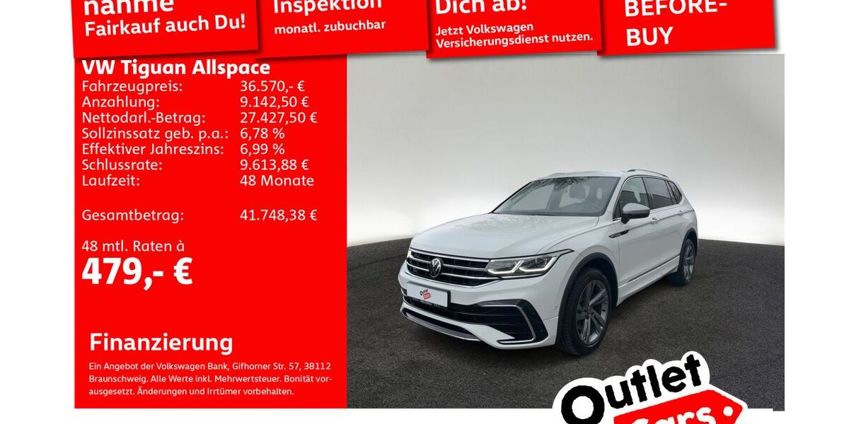 VW Tiguan Allspace 48.832 km 36.570 &euro; Senden 89250