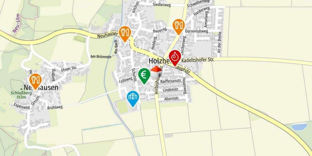 Etagenwohnung Holzheim - 3 Zimmer, 74 m&sup2;, 199.000&euro; | Angebot:25726453