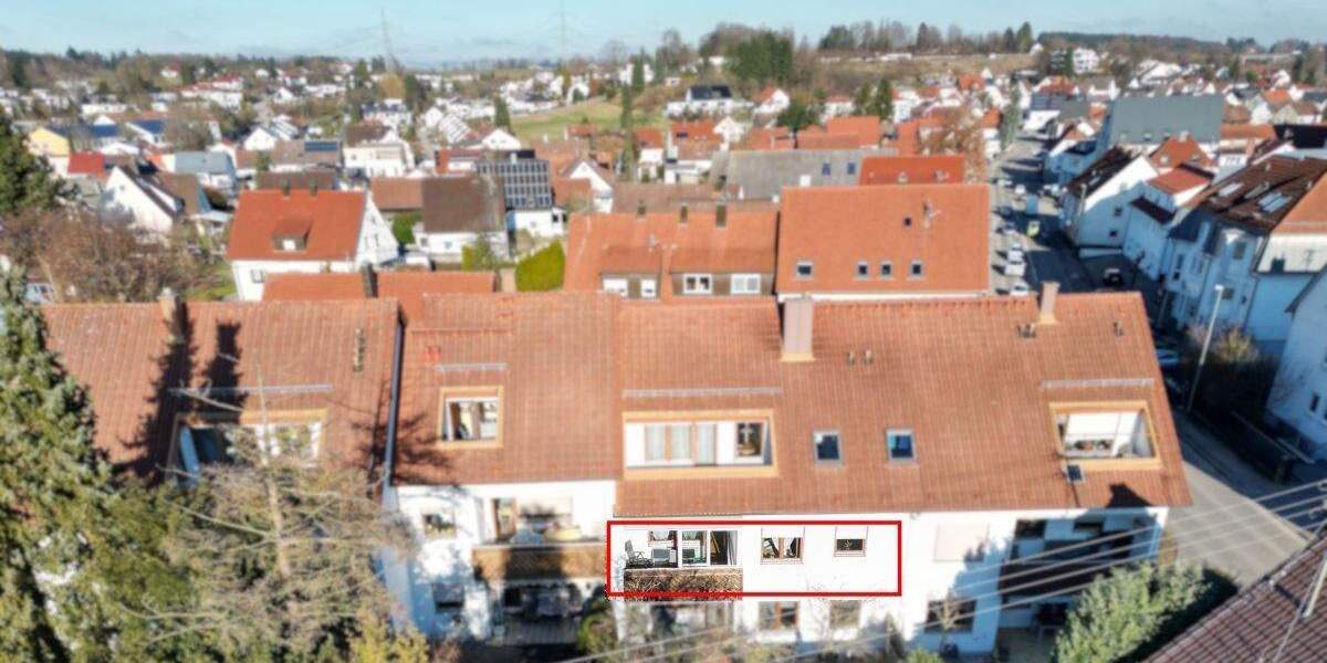 Etagenwohnung Senden Wullenstetten - 3 Zimmer, 82 m&sup2;, 295.000&euro; | Angebot:25739050