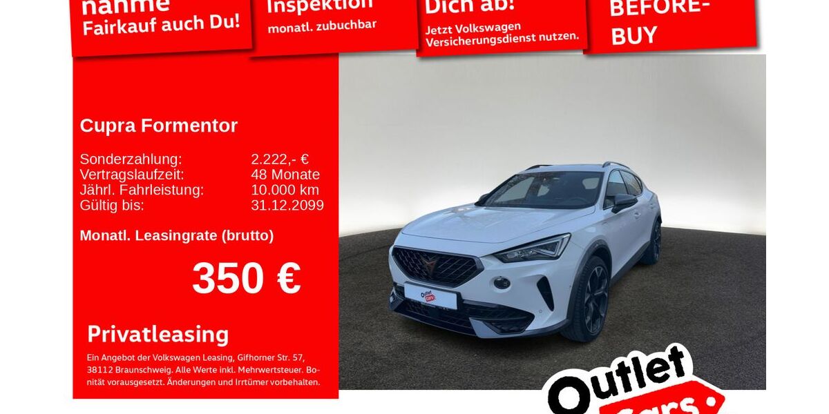 Cupra Formentor 20.409 km 28.860 &euro; Senden 89250