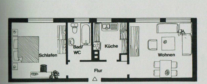 Etagenwohnung Ulm Söflingen - 2 Zimmer, 52 m&sup2;, 219.000&euro; | Angebot:25678750