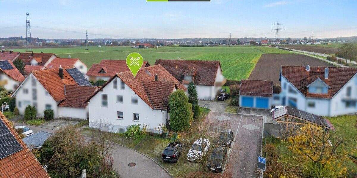 Etagenwohnung Nersingen - 3 Zimmer, 73 m&sup2;, 279.000&euro; | Angebot:25836828