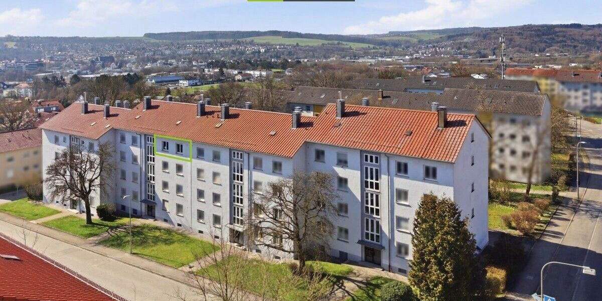 Etagenwohnung Ulm Eselsberg - 3 Zimmer, 68 m&sup2;, 275.000&euro; | Angebot:25938752