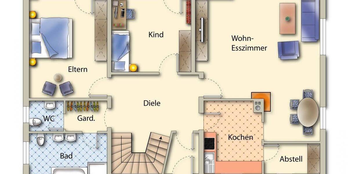 Einfamilienhaus Ettenbeuren Ettenbeuren - 8 Zimmer, 398 m&sup2;, 849.000&euro; | Angebot:26171112