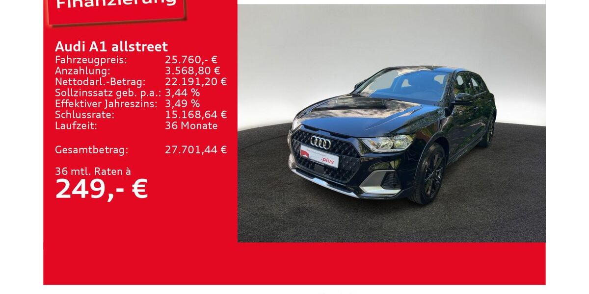 Audi A1 24.618 km 25.760 &euro; Ulm 89073