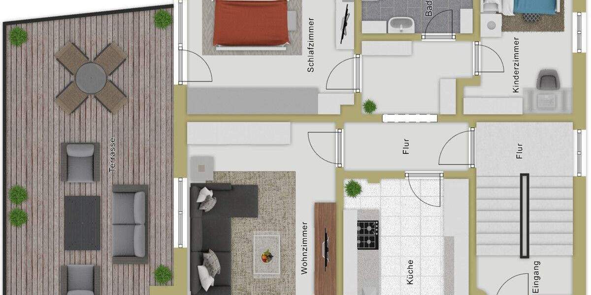 Mehrfamilienhaus, Wohnhaus Blaustein Klingenstein - 5 Zimmer, 125 m&sup2;, 325.000&euro; | Angebot:25776469