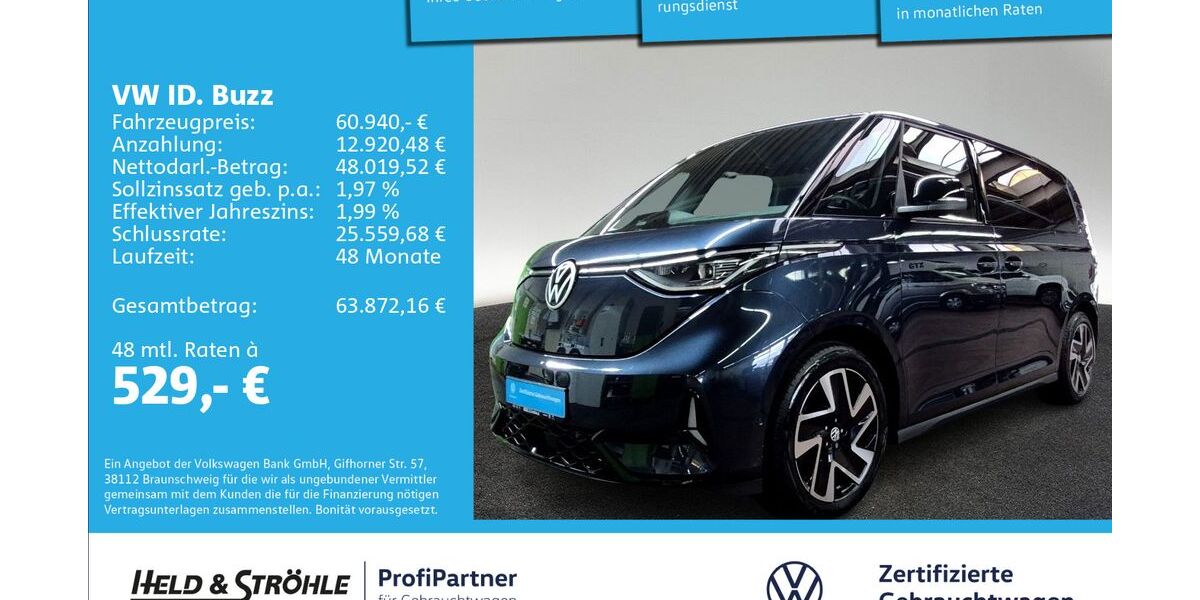 VW ID. Buzz 8.786 km 60.940 &euro; Ulm 89079