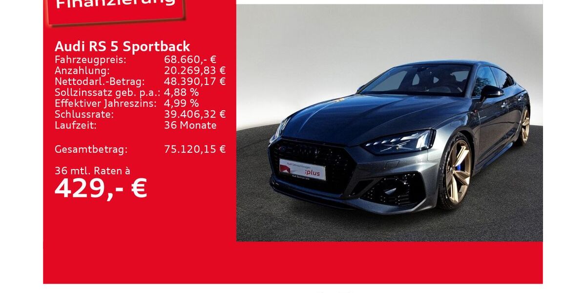 Audi RS5 38.183 km 68.660 &euro; Ulm 89073