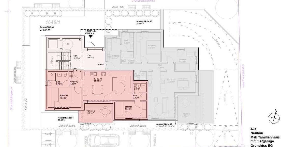 Etagenwohnung Laichingen - 3 Zimmer, 72 m&sup2;, 1.000&euro; | Angebot:26050241