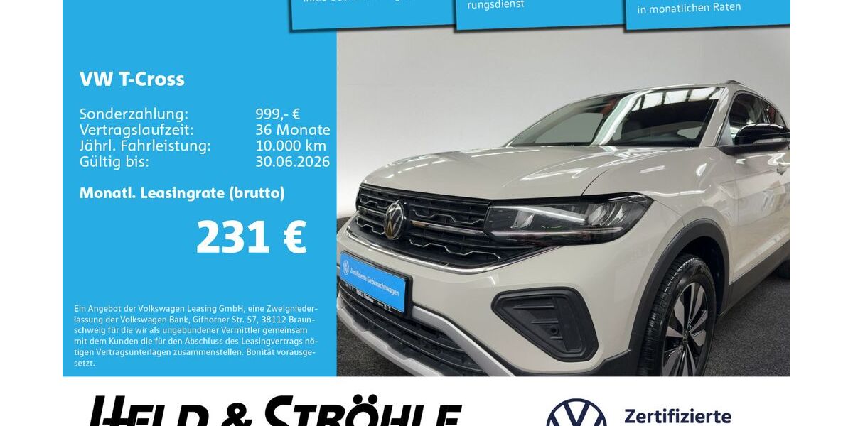 VW T-Cross 21.914 km 22.470 &euro; Neu-Ulm 89231
