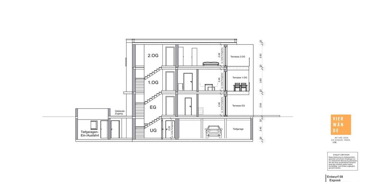 Terrassenwohnung Schemmerhofen - 3 Zimmer, 96 m&sup2;, 481.600&euro; | Angebot:25664912