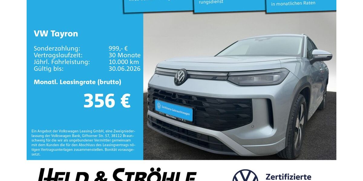 VW Tayron 12.940 km 34.920 &euro; Neu-Ulm 89231