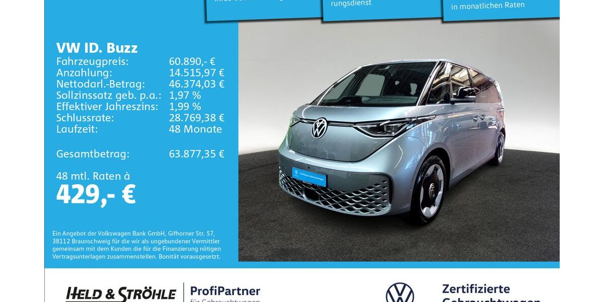 VW ID. Buzz 8.356 km 60.370 &euro; Ulm 89079