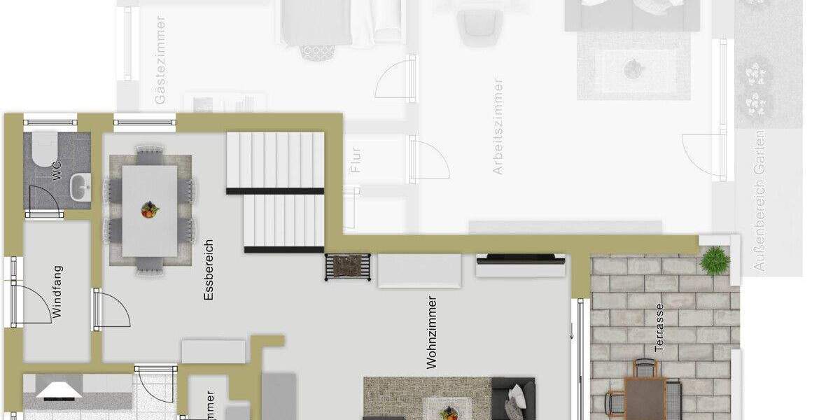 Einfamilienhaus Neu-Ulm / Gerlenhofen Gerlenhofen - 7 Zimmer, 149 m&sup2;, 520.000&euro; | Angebot:25693571