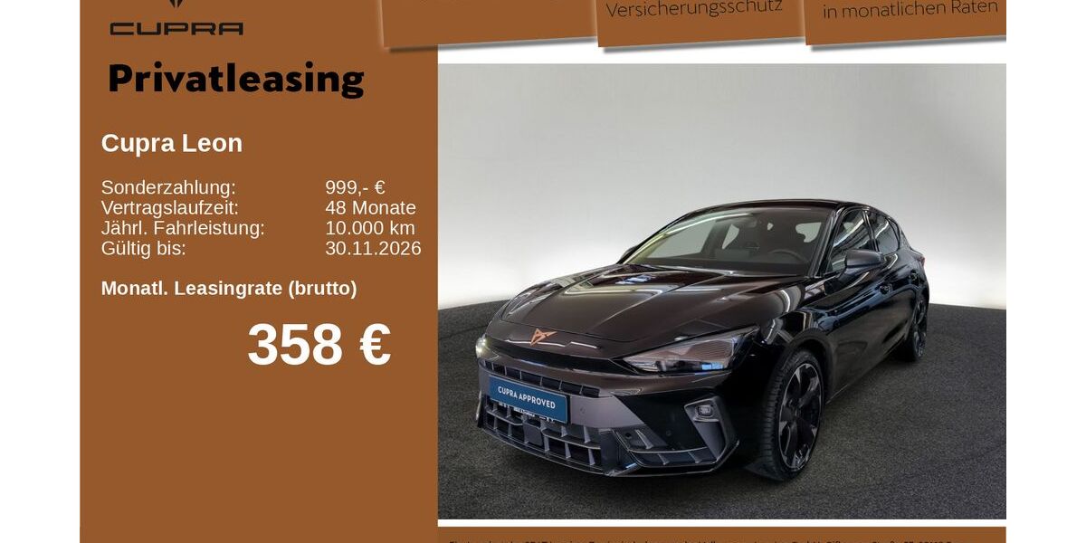 Cupra Leon 6.935 km 34.460 &euro; Neu-Ulm 89231