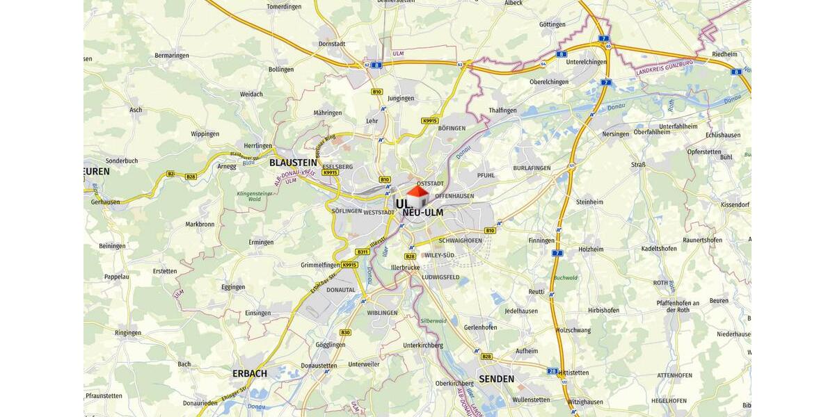 Maisonettenwohnung Ulm - 3 Zimmer, 168 m&sup2;, 3.350&euro; | Angebot:25444742