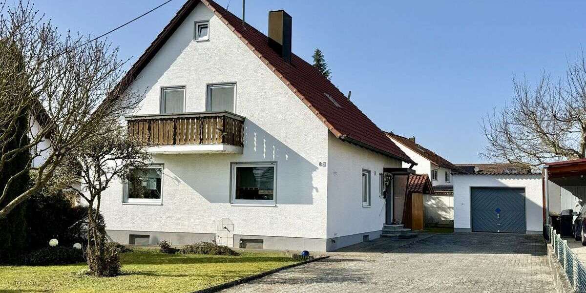 Einfamilienhaus Pfaffenhofen an der Roth / Berg Berg - 6 Zimmer, 128 m&sup2;, 380.000&euro; | Angebot:25834436