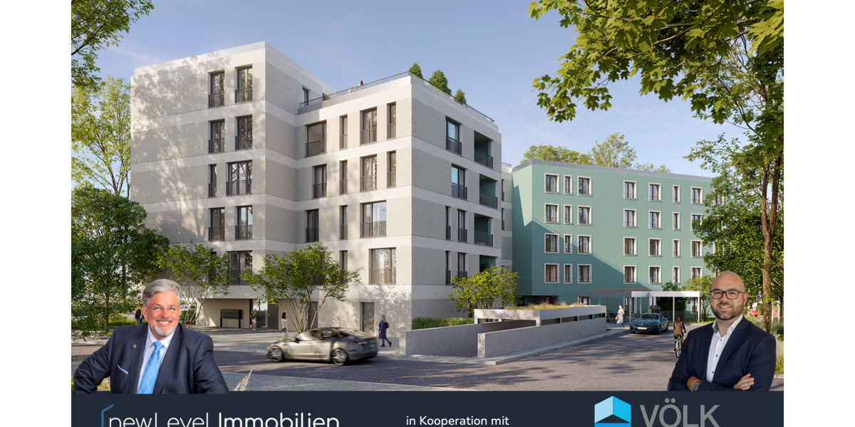 Etagenwohnung Neu-Ulm Ludwigsfeld - 4 Zimmer, 96 m&sup2;, 562.020&euro; | Angebot:25681554