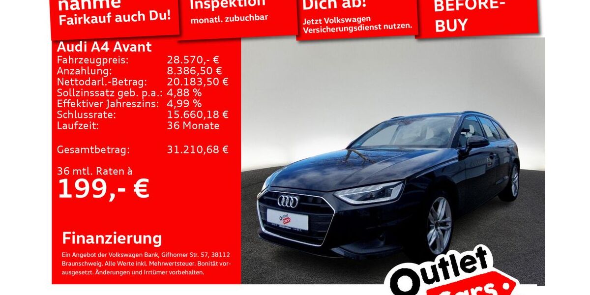 Audi A4 84.744 km 28.260 &euro; Senden 89250