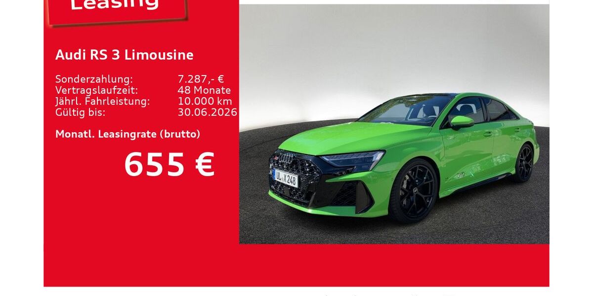 Audi RS3 6.500 km 72.870 &euro; Ulm 89073