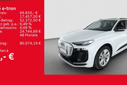 Audi Q6 e-tron 4.862 km 69.830 &euro; Ulm 89073