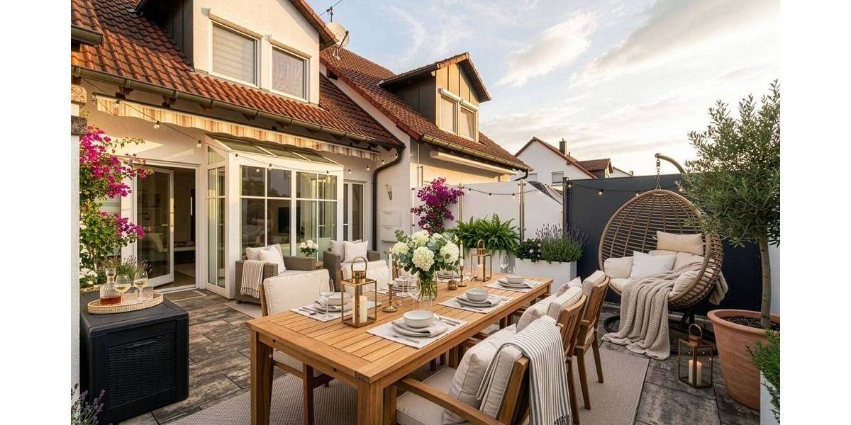 Reihenmittelhaus Balzheim Unterbalzheim - 4 Zimmer, 107 m&sup2;, 428.000&euro; | Angebot:26220037