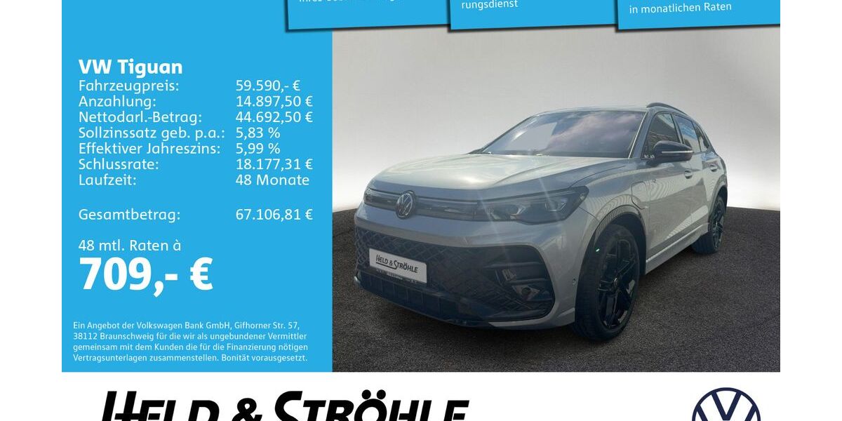 VW Tiguan 3.500 km 59.590 &euro; Neu-Ulm 89231